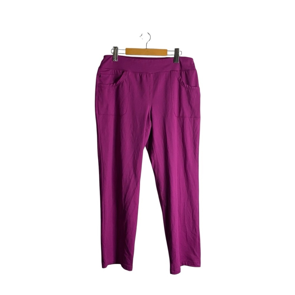 Lands' End Women’s Pink Activewear Straight Leg Pant